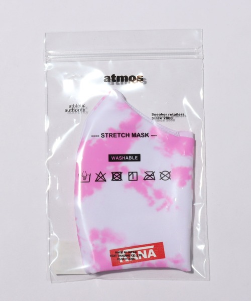 atmos pink（アトモスピンク）の「atmos x KANA 接触冷感 MASK (PINK)（マスク・メンズ・ピンク・FREE）」の4枚目の写真