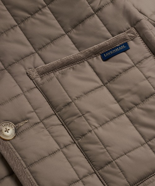 LAVENHAM(ラベンハム)の「LAVENSTER LONGLINE ROUND COLLAR COAT LAVENHAM(ラベンハム)の「LAVENSTER LONGLINE ROUND COLLAR COAT