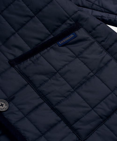 LAVENSTER LONGLINE ROUND COLLAR COAT WOMENS / ラブンスター ロング