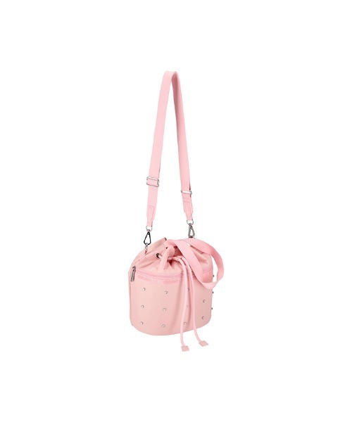 LeSportsac（レスポートサック）の「BUCKET W STONES ビジューピンク 