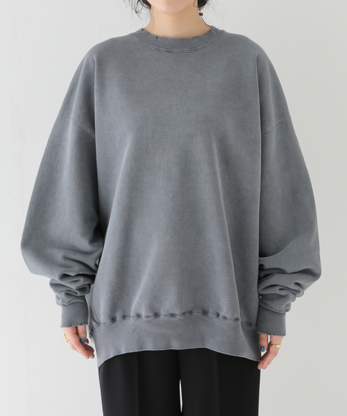 plage（プラージュ）の「【R’IAM】 MENダメージスウェット（スウェット・レディース・グレー・FREE）」の4枚目の写真