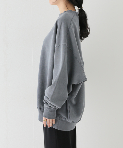 plage（プラージュ）の「【R’IAM】 MENダメージスウェット（スウェット・レディース・グレー・FREE）」の5枚目の写真