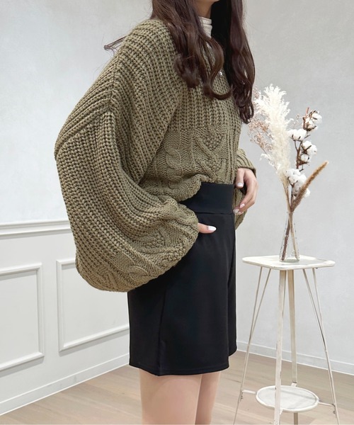 apres jour(アプレジュール)の「ポンチハイウエストショートパンツ【ZOZOTOWN限定アイテム】(その他パンツ・レディース・ブラック/オレンジ・フリー/X-LARGE)」の6枚目の写真
