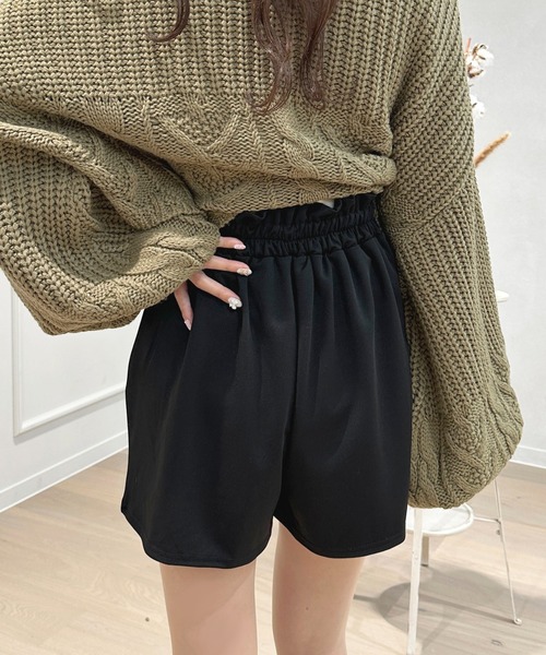apres jour(アプレジュール)の「ポンチハイウエストショートパンツ【ZOZOTOWN限定アイテム】(その他パンツ・レディース・ブラック/オレンジ・フリー/X-LARGE)」の7枚目の写真