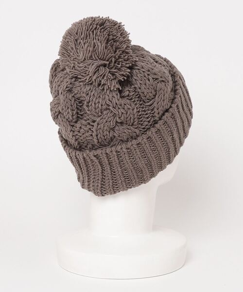 CA4LA（カシラ）の「BOM（ニットキャップ/ビーニー・レディース・ブラック/ブルー/ブラウン/ホワイト・ONESIZE）」の12枚目の写真