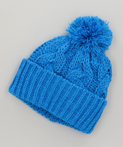 CA4LA（カシラ）の「BOM（ニットキャップ/ビーニー・レディース・ブラック/ブルー/ブラウン/ホワイト・ONESIZE）」の8枚目の写真