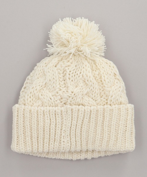 CA4LA（カシラ）の「BOM（ニットキャップ/ビーニー・レディース・ブラック/ブルー/ブラウン/ホワイト・ONESIZE）」の9枚目の写真