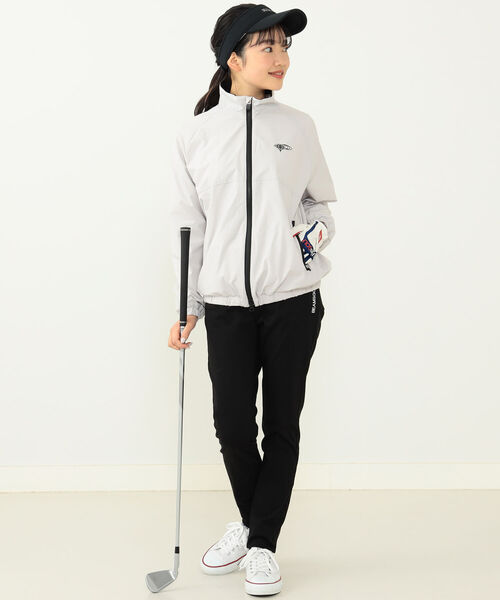BEAMS GOLF ORANGE LABEL / バックロゴ ジップ ブルゾン BEAMS GOLF（ビームスゴルフ）の「BEAMS GOLF ORANGE LABEL / バック