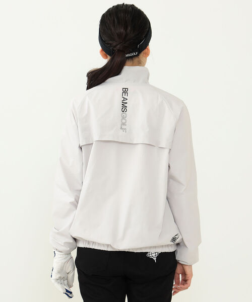 BEAMS GOLF ビームスゴルフ ジップ ブルゾン ジャケット BEAMS GOLF（ビームスゴルフ）の「BEAMS GOLF ORANGE LABEL / バック