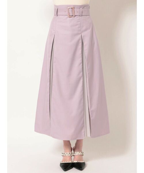 RESEXXY（リゼクシー）の「レイヤードプリーツスカート（スカート・レディース・ブラック/ベージュ/ラベンダー・FREE）」の16枚目の写真