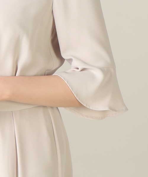 LAISSE PASSE（レッセパッセ）の「【洗える】ゆるワンピース《2023》（ワンピース・レディース・スモークピンク/ネイビー/ベージュ・SMALL/LARGE/MEDIUM/X-SMALL）」の15枚目の写真