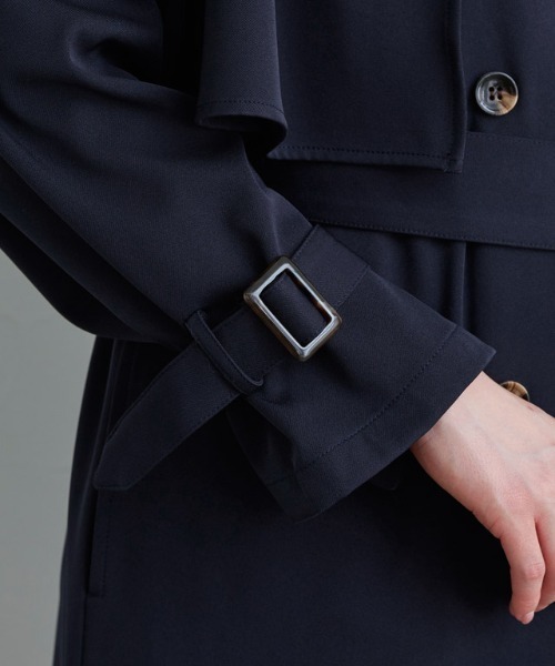 Pierrot(ピエロ)の「2wayトレンチコート(トレンチコート・レディース・ライトベージュ/ネイビー・L/M)」の19枚目の写真