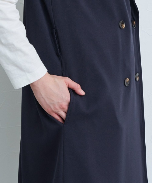 Pierrot(ピエロ)の「2wayトレンチコート(トレンチコート・レディース・ライトベージュ/ネイビー・L/M)」の21枚目の写真