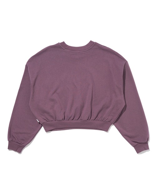 Levi's（リーバイス）の「Levi's/リーバイス SILVERTAB(TM) グラフィッククルーネックスウェットシャツ パープル BIG ARCTIC DUSK（スウェット・レディース・グレー/パープル・M/S/XS/L）」の8枚目の写真