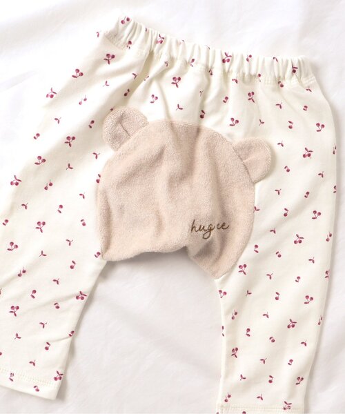 apres les cours（アプレレクール）の「モンキーパンツ（その他ベビーウェア・キッズ・ブラウン/サックスブルー/キナリ・80/70）」の2枚目の写真