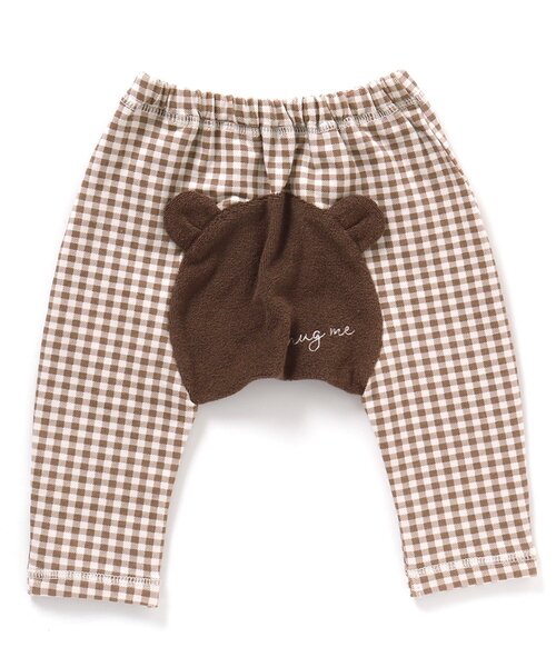 apres les cours（アプレレクール）の「モンキーパンツ（その他ベビーウェア・キッズ・ブラウン/サックスブルー/キナリ・80/70）」の5枚目の写真