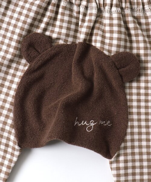 apres les cours（アプレレクール）の「モンキーパンツ（その他ベビーウェア・キッズ・ブラウン/サックスブルー/キナリ・80/70）」の17枚目の写真