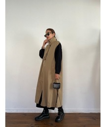 TRUNC | Sleeveless Trench Coat(トレンチコート)