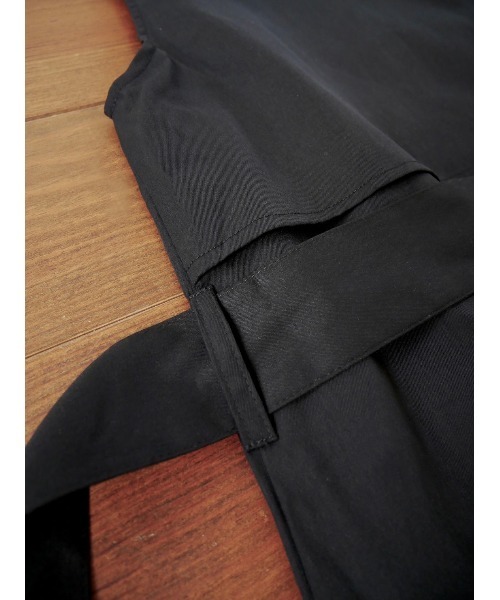 TRUNC（トランクエイティーエイト）の「Sleeveless Trench Coat（トレンチコート・レディース・ブラック/ベージュ・FREE）」の5枚目の写真