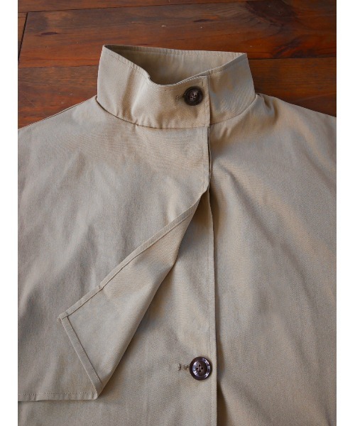 TRUNC（トランクエイティーエイト）の「Sleeveless Trench Coat（トレンチコート・レディース・ブラック/ベージュ・FREE）」の11枚目の写真