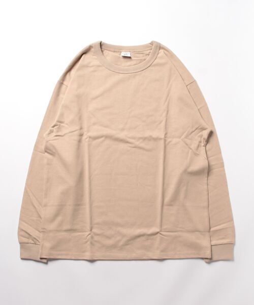 FRUIT OF THE LOOM（フルーツオブザルーム）の「【FRUIT OF THE LOOM】FTL ヘビーオンス 長袖 / フルーツオブザルーム 無地 長袖Tシャツ（Tシャツ/カットソー・メンズ・ベージュ/グレー/ブラウン/チャコール/ホワイト/ブラック/ネイビー・XL/S/L/3L/M）」の6枚目の写真
