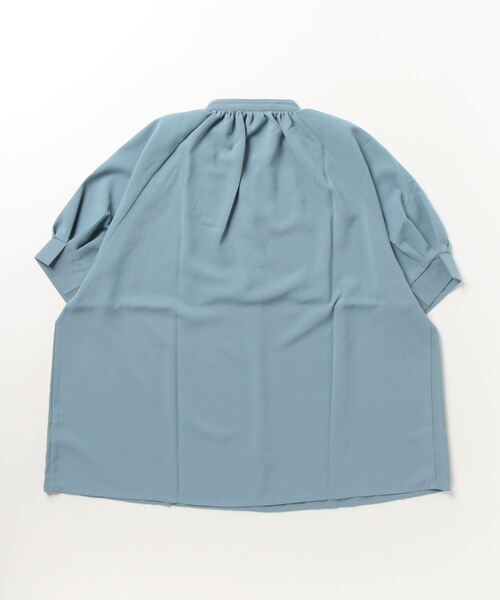 NAVY（ネイビー）の「とろみタックスキッパーシャツ ブラウス（シャツ/ブラウス・レディース・オレンジ/ブルー/ホワイト・フリー）」の5枚目の写真