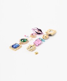 guriguri ×Ray BEAMS / 別注 マルチ ビジュー ピアス GURI GURI（グリグリ）の「guriguri × Ray BEAMS / 別注 マルチ