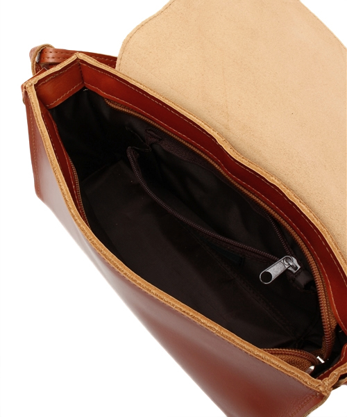 Kastane(カスタネ)の「【Kastane】フラップショルダーBag(ショルダーバッグ・レディース・キャメル/ブラック・FREE)」の12枚目の写真