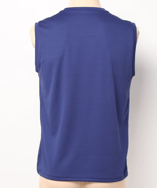 adidas(アディダス)の「adidas/アディダス メッシュスリーブレス ワンポイントロゴ 吸汗速乾(その他アンダーウェア/インナー・メンズ・ネイビー/ブラック/カーキ・LARGE/MEDIUM)」の5枚目の写真