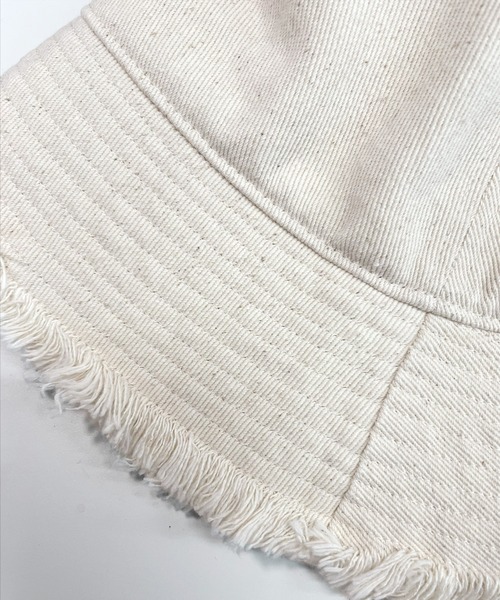 reca（レカ）の「ダメージバケットハット（ハット・レディース・ブラック/キナリ・ONE SIZE）」の9枚目の写真