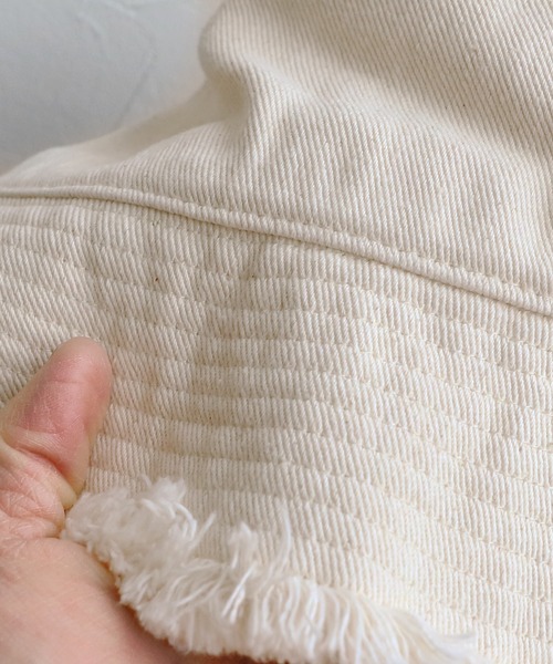 reca（レカ）の「ダメージバケットハット（ハット・レディース・ブラック/キナリ・ONE SIZE）」の7枚目の写真