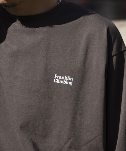Franklin Climbing(フランクリンクライミング)の「【Franklin Climbing】サイクリンググラフィックプリントテックロンT(Tシャツ/カットソー・メンズ・チャコールグレー/オフホワイト/ライトパープル・M/L)」の13枚目の写真