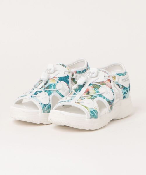 moz(モズ)の「厚底サンダル(サンダル・レディース・ホワイト/ブラック×ホワイト/その他/グレー・S/M/L/LL)」の4枚目の写真