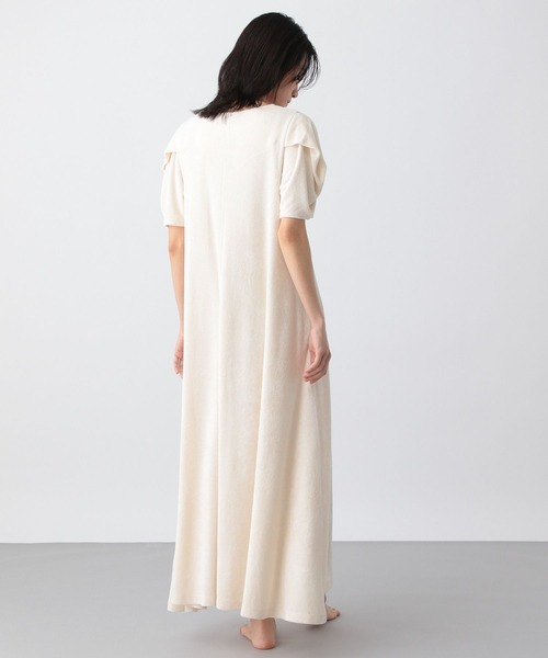 e/rm（イーアールエム）の「【e/rm】パイルパフドレス（ワンピース・レディース・ブラック/グレー/アイボリー・FREE）」の5枚目の写真