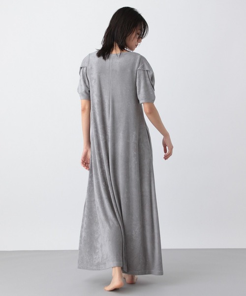 e/rm（イーアールエム）の「【e/rm】パイルパフドレス（ワンピース・レディース・ブラック/グレー/アイボリー・FREE）」の7枚目の写真