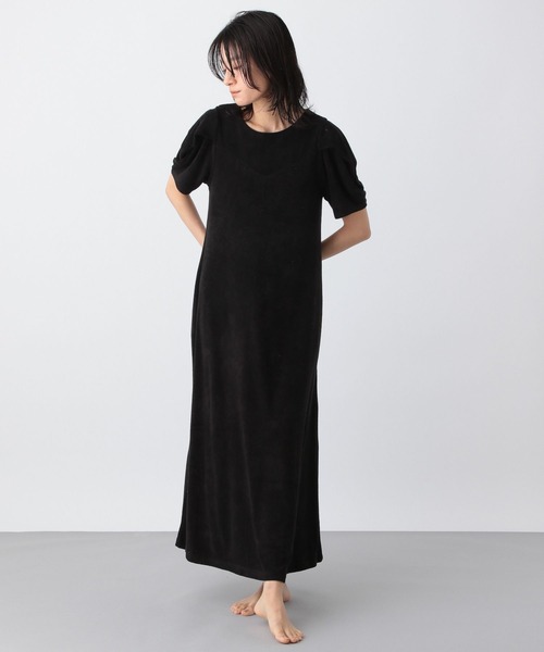 e/rm（イーアールエム）の「【e/rm】パイルパフドレス（ワンピース・レディース・ブラック/グレー/アイボリー・FREE）」の8枚目の写真