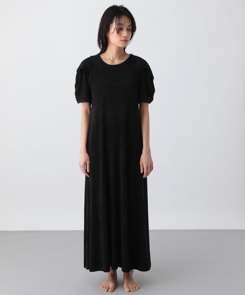 e/rm（イーアールエム）の「【e/rm】パイルパフドレス（ワンピース・レディース・ブラック/グレー/アイボリー・FREE）」の11枚目の写真