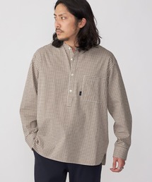 【ZOZO限定】SHIPS.me: ギンガムバンドプルオーバーシャツ