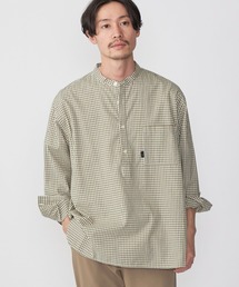 【ZOZO限定】SHIPS.me: ギンガムバンドプルオーバーシャツ