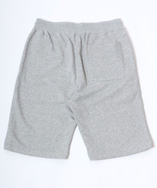 Champion(チャンピオン)の「Champion/チャンピオン コットンUSA ワンポイント刺繍 無地 スウェット ショートパンツ(スウェットパンツ・メンズ・ネイビー/オートミール/ブラック/グレー・M/L/XL)」の9枚目の写真