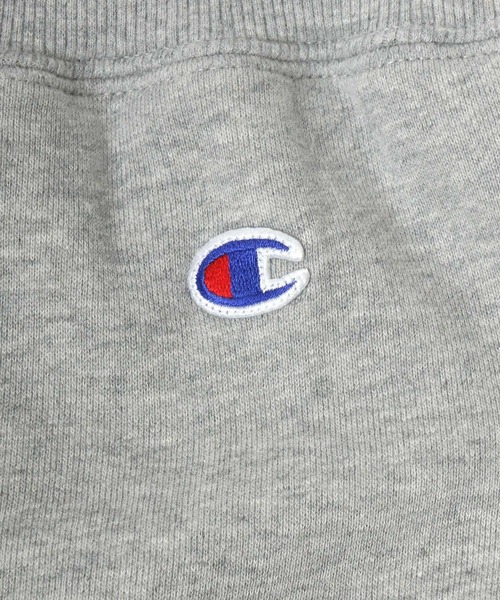 Champion(チャンピオン)の「Champion/チャンピオン コットンUSA ワンポイント刺繍 無地 スウェット ショートパンツ(スウェットパンツ・メンズ・ネイビー/オートミール/ブラック/グレー・M/L/XL)」の12枚目の写真