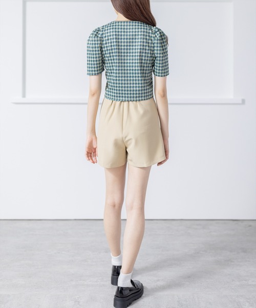 clear（クリア）の「キュロットショートパンツ（その他パンツ・レディース・ブラック/ベージュ/ピンク系その他/ブラウン・S/M）」の17枚目の写真