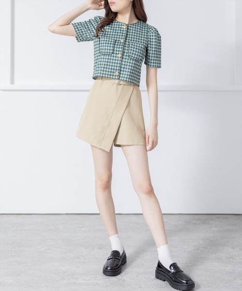 clear（クリア）の「キュロットショートパンツ（その他パンツ・レディース・ブラック/ベージュ/ピンク系その他/ブラウン・S/M）」の20枚目の写真