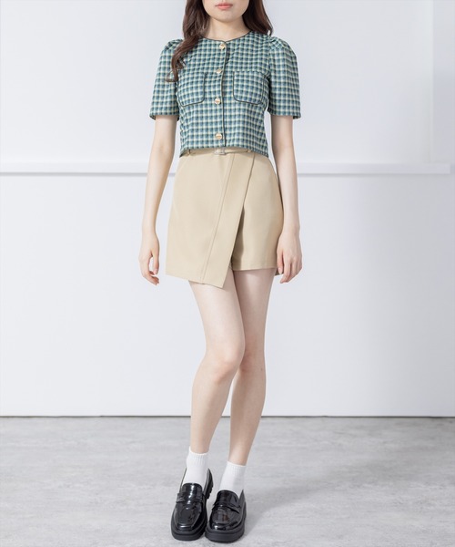 clear（クリア）の「キュロットショートパンツ（その他パンツ・レディース・ブラック/ベージュ/ピンク系その他/ブラウン・S/M）」の19枚目の写真