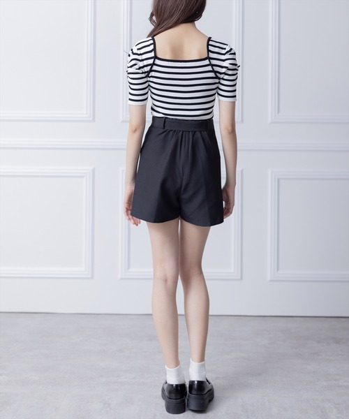 clear（クリア）の「キュロットショートパンツ（その他パンツ・レディース・ブラック/ベージュ/ピンク系その他/ブラウン・S/M）」の14枚目の写真