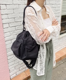 MYMOOD. | 2WAYミリタリー巾着ショルダーバッグ(ショルダーバッグ)