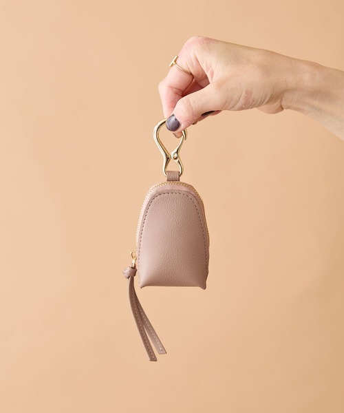 HASHIBAMI（ハシバミ）の「【HASHIBAMI】カラバッシュ スマートキー キーリング（キーケース/キーアクセサリー・レディース・モスグリーン/ブラウン/グレイッシュベージュ/ブラック/レモンイエロー/シルバー/アクア/ラベンダー/ふじ色系/ライトグリーン系/ライトオレンジ系/ゴールド/チャコールグレー/ローズ系/ダークグリーン/イエロー系その他2/ライトブルー/プラム/ネイビー系/シャンパン/ライトグリーン/ライトブラウン/マルーン/グレー系その他・FREE）」の20枚目の写真