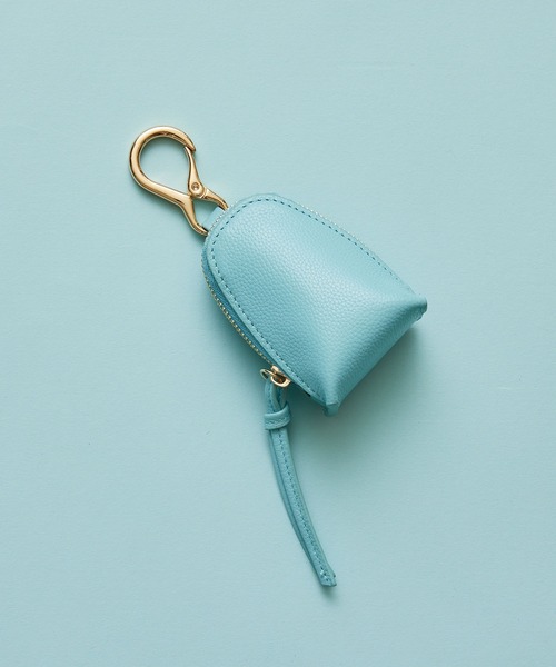 HASHIBAMI（ハシバミ）の「【HASHIBAMI】カラバッシュ スマートキー キーリング（キーケース/キーアクセサリー・レディース・モスグリーン/ブラウン/グレイッシュベージュ/ブラック/レモンイエロー/シルバー/アクア/ラベンダー/ふじ色系/ライトグリーン系/ライトオレンジ系/ゴールド/チャコールグレー/ローズ系/ダークグリーン/イエロー系その他2/ライトブルー/プラム/ネイビー系/シャンパン/ライトグリーン/ライトブラウン/マルーン/グレー系その他・FREE）」の12枚目の写真