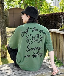 ピグメントダイスロゴハーフジップ