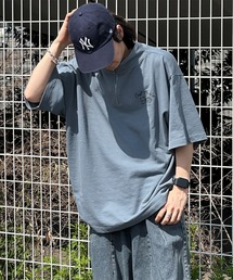 kutir | ピグメントダイスロゴハーフジップ(Tシャツ/カットソー)